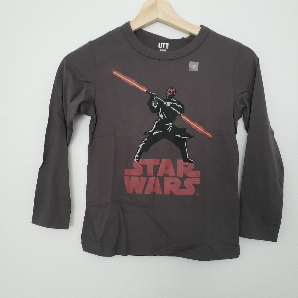 Star Wars kid long tee Uniqlo